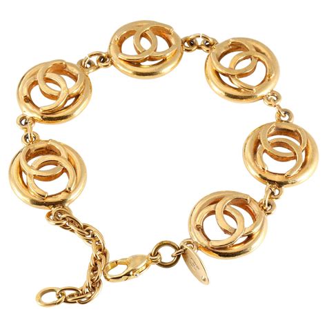 chanel gold coin bracelet|Chanel new cuff bracelet with diamond.